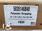 Pac Polyester Strapping 5 8  X  035  X 1400 Lb  16x6 4 000   5835146b40  16p055