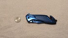 Razor Tactical Clip Point Knife 440 Stainless Blue