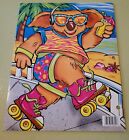 Vintage 80 s School Folders Class Act Sneaks   Pizazz Brand Roller Skates 5 Lot