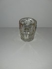 Vintage A w Root Beer Bullseye Arrow Mug - Short 4 5  Heavy Glass