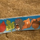 Vintage Carson Dellosa Fall Leaves And Squirrels Bulletin Board Border Strip Nos