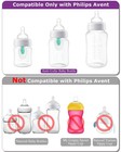 Sippy Cup Nipples For Philips Avent Anti-colic Baby Bottles food Grade Silicone