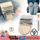 10 Hook Loom Knitting Kit Patch Kit Weaving Loom Portable Patch Darning Loom Kit