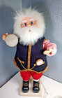 Vintage Telco Motionette Christmas Santa Time Working Animated 22 Inches