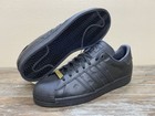 Adidas Originals Superstar Allover Trefoils Carbon Black Men s Shoes New Sz 10