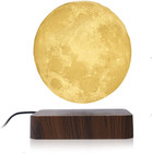 Levitating Moon Lamp Night Light Floating Moon Lamp With Wooden Base Magnetic