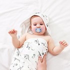 Grssder Baby Hooded Towel 2 Pack For Newborn  Super Soft Bath Towels With Origin