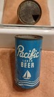 1941 Pacific Lager  Irtp Flat Top Beer Can  Rainier  San Francisco  California