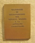 French Art Deco  Pierre Turin Bronze Awarded Medal W case 