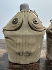 2 Original Wwi 1918 U s  Canteen Sets Complete With Covers Cup And Canteen 1918