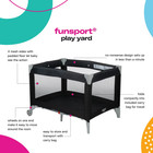 Cosco Kids Funsport Portable Baby Play Yard Playpen Noir Dot