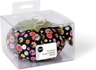 Dritz Tomato  4   Black Button Print Pin Cushion 