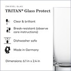 Zwiesel Glas Paris Long Drink Glass 11 Ounce  set Of 6   Drinking Glasses For   