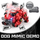 Lterfear Robot Dog For Kids  Remote Control Robot Rechargeable Programing Stu