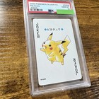 Pikachu Psa 10 Pokemon Silver Playing Card Joker  025b Poker Vintage Japan