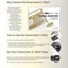 Powermatic 1  Elite Manual Tobacco Injector Rolling Machine  king s   100 s 