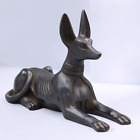 Rare Ancient Egyptian Antiquities Black Statue Of God Anubis Tombs Protector Bc