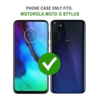 Brushed Metal Hybrid Rubber Case Cover Accessory For Motorola Moto G Stylus 2020