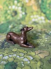 Jennings Brothers Jb 5 Bronze Greyhound whippet Dog German Antique Metal