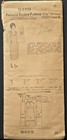1920s Pictorial Review Pattern 9468  Ladies Apron  Unused  Size 36 Bust
