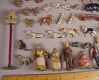 Vintage Britains Farm Playset Animals People Toys Lead Figures 50 Pcs  Uk Lot