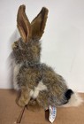 Hansa Jack Rabbit Bunny Realistic Stuffed Animal Plush 8 Inch
