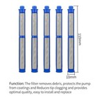 10 20 30x Airless Paint Spray Gun Filter For Contractor Ii 287033 100 Mesh New