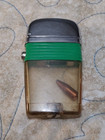 Scripto Vu-lighter Green Band Bullet Insert Lighter Vintage Mid-century
