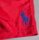 Polo Ralph Lauren Big Pony Boys Swim Trunks Xl 18 20 Red New Nwt