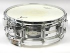 Vintage Rogers Dyna-sonic 14x5 Chrome Over Brass Snare Drum Script Logo