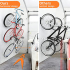 3 Pack Bike Pedal Hanger Wall Mount  Heavy Duty Horizontal Bike Rack For Garage