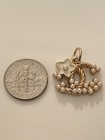 Chanel Zipper Pull Button Charm