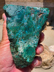 Inspiration Chrysocolla W gem Silica Rough Rock 5 x3 x3  1 8 Pound See Video