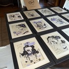 Afi Crash Love Limited Edition Lithographs  camille Rose Garcia  - Set  527 1000