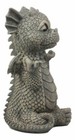 Whimsical Inner Peace Garden Yoga Asana Meditating Dragon Statue Decor Figurine