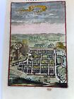 Edinburgh Scotland 1683 Manesson Mallet Antique Map 17th Century French Edition