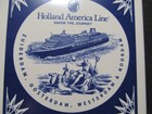 Holland America Line Zuiderdam Oosterdam Westerdam Noordam Delft Tile Hal