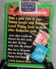 Budweiser Lizard Deck Of Playing Cards Brand New Unopened 1998
