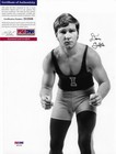 Dan Gable Signed 8x10 Photo Psa dna Coa Autographed Olympic Gold Iowa State 36