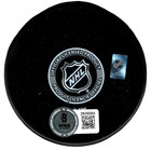 Jari Kurri Signed Auto Autographed Oilers Logo Puck W  Hof 2001 Beckett Bas Coa