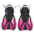 Snorkel Master Adult Hot Pink Swimming Snorkeling Fins