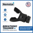 Breathing Exercise Device Lung Muscle Trainer Spirometer Respiratory Therapy