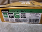 Qty 1000- Bostitch Rh-mc14815g-s Framing Nail Plastic Collated Metal 1-1 2    148