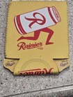 New  Vintage Nos Rainier Beer Seattle Wa 12oz Can Or Bottle Koozie Drink Koozy
