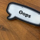 Blizzard Blizzcon Badge Patch For Backpack Warcraft Hearthstone Oops Chat Bubble