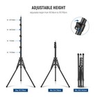 Neewer Light Stand With 180  reversible Legs 70   Foldable Travel Tripod Stand