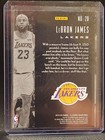 2019-20 Panini Illusions  20 Lebron James Nba Los Angeles Lakers