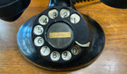 Antique Vintage Bell Systems Western Electric 202 D1 30s Rotary Desk Phone Metal