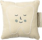 Tooth Fairy Pillow - Blue Embroidery Dear 1 Count  pack Of 1   Blue  White 