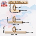 Brooch To Pendant Converter  12pcs Brass Pins Diy Pendant Necklace Conve